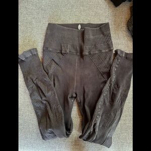 Free People ribbed leggings